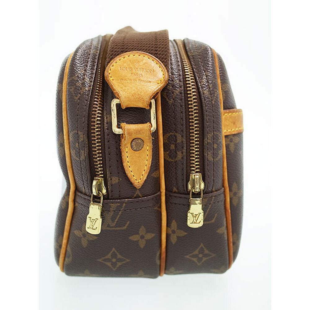 Louis Vuitton Leather Brown Bag Shoulder Reporter Monogram - Picture 6 of 8